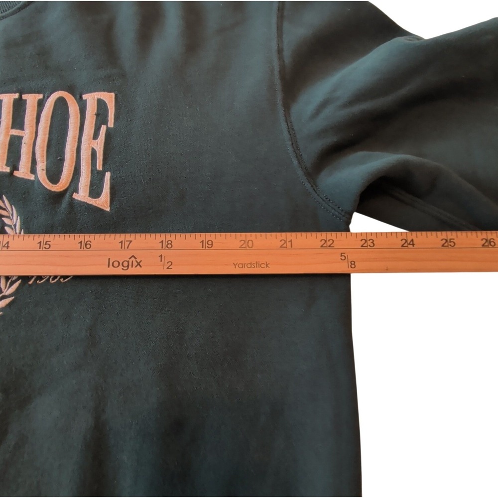 Abercrombie & Fitch Soft A&F Collection Lake Tahoe Embroidered Sweatshirt Sz M - Picture 4 of 7